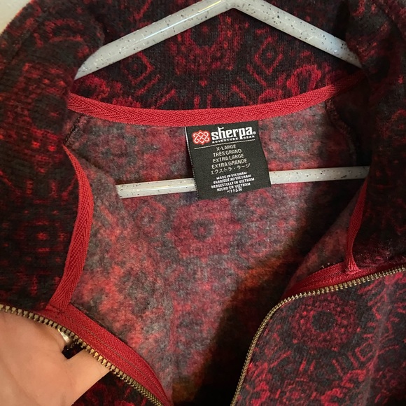 NWOT Warm half-zip fleece Sherpa sweater. - Picture 2 of 5